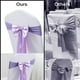 thumbnail image 4 of 10 lazos de satén para sillas: lazos para decoración de bodas, banquetes, fiestas y eventos, 4 of 5