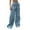 *1-Light Blue, variant on Women's High Waisted Stretchy Cargo Jeans,Wide Leg Baggy Denim Pants For Women,Girls Y2K Trendy Streetwear Trousers with 2 Flap Pockets,Black,Size S