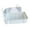 White Gray, variant on Rabbit Trainer Small Animal Potty Corner Toilet Bunny Litter Bedding Box Pet Pan Toilet for Adult Guinea Pig Hamster Bunny Ferret White Gray