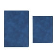 thumbnail image 1 of Carnet Classique - A5 200 Pages et A6 160 Pages, Couverture Douce et Robuste, Carnet Journal pour Hommes Femmes Travail, Bleu Marine, A5, 1 of 5