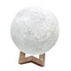 thumbnail image 2 of 3D Printing Moon Light Lunar Night Lamp Yellow and Cool White Dimmable Touch Control for Home Decorative Light for Baby Kids, 2 of 5