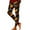 Black, variant on ibiyuan Christmas Leggings With Pockets Thanksgiving Turkey Pumpkin Wheat Print High Waisted Yoga Leggings Workout Tights Stretchy Comfortable Athletic Pants
