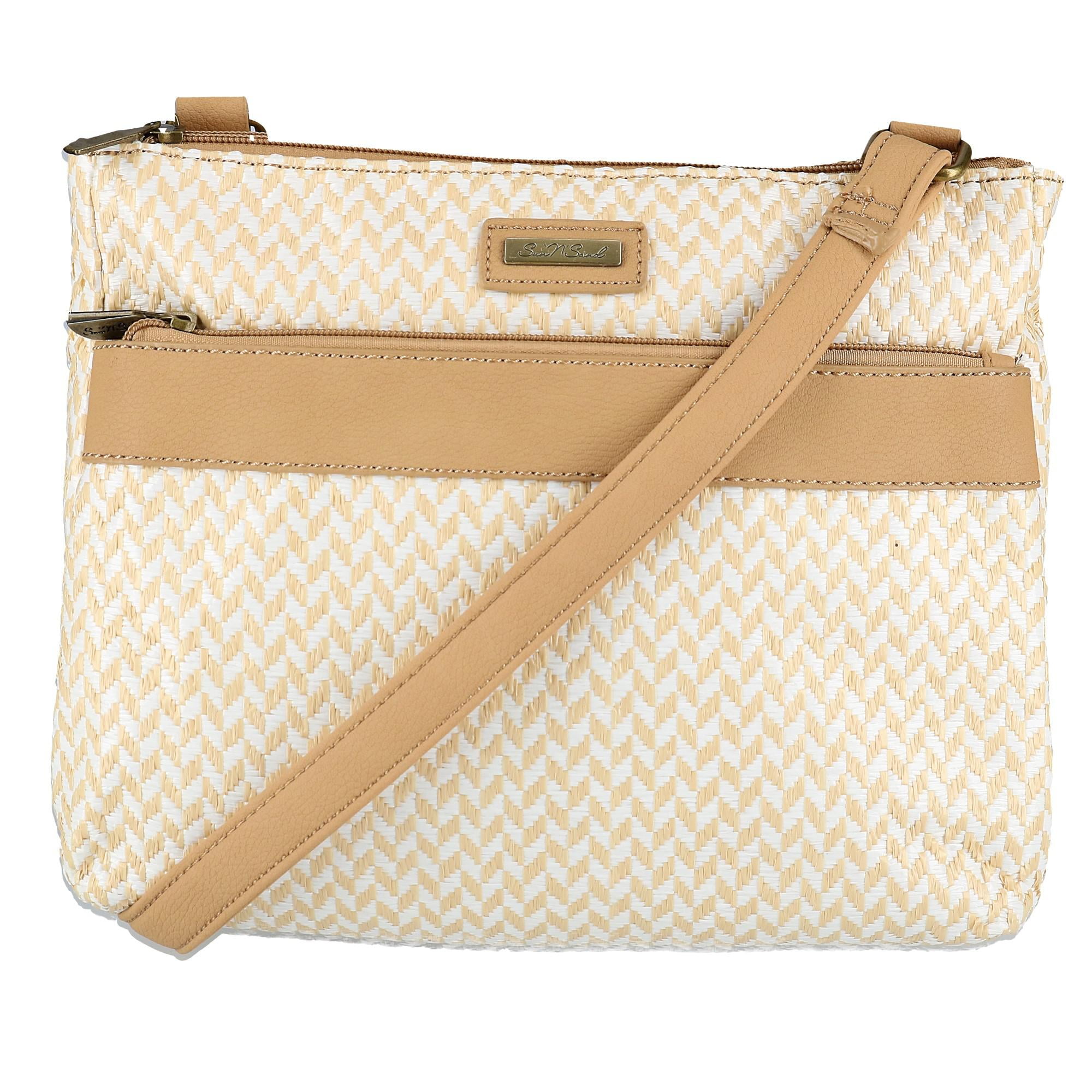 Sun N Sand Women S Natural Straw Crossbody Bag