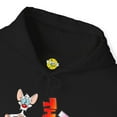 thumbnail image 3 of 90s Nostalgia Retro Cartoon Hoodie, Pinky and the Brain Hooded Sweatshirt, 3 of 5