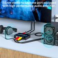 thumbnail image 3 of QJUHUNG HDMI ARC Audio Extractor  192KHz DAC Audio Converter  with 3.5mm Headphone Jack Output   HDMI/ARC Interface to Optical or SPDIF Coaxial Digital Audio Signal Conversion, 3 of 5