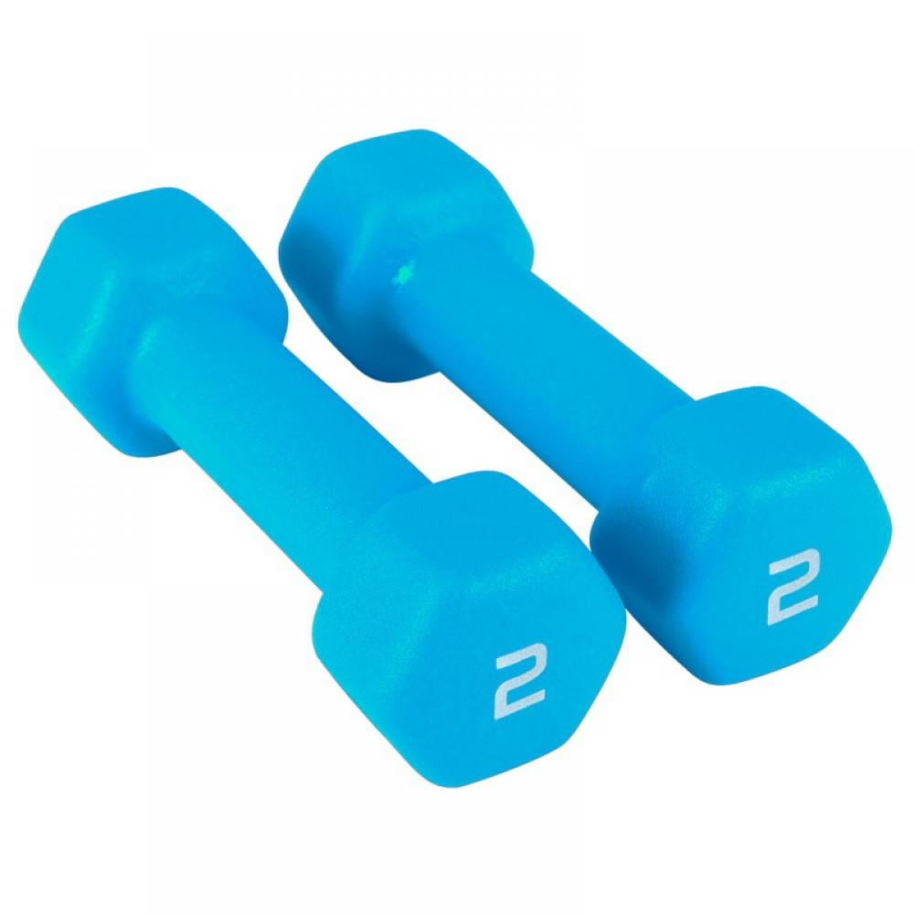 Neoprene Dumbbells Weights Home Gym Fitness Aerobic Exercise Iron Pair Hand