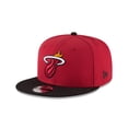 thumbnail image 1 of Gorra New Era NBA Miami Heat 9Fifty Snapback Bicolor para Adultos, 1 of 1