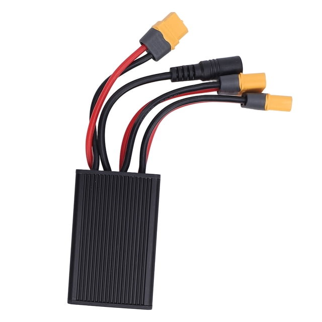 Double Battery Pack Balance Discharger, Dual Battery Pack Switch Balancer 20V-72V Smart Balanced Power for Riding