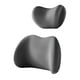 thumbnail image 3 of Kit de cojín para coche, almohada cervical para coche, almohada lumbar universal de alto rendimiento para Gris, 3 of 9