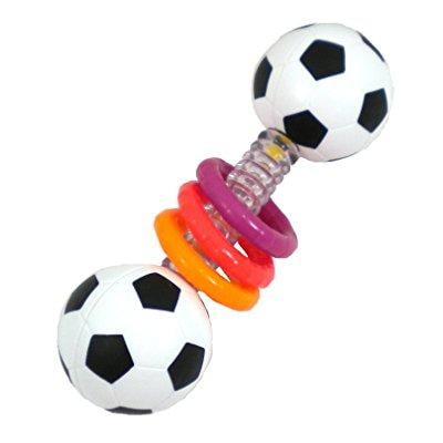 - sassy mini sports rattle developmental toy