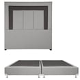thumbnail image 1 of Box Base Cama King Size + Cabecera Bora Gris, 1 of 7