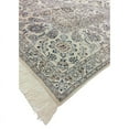 thumbnail image 3 of Pasargad Home 104" x 145" Hand-Knotted Silk & Wool Area Rug in Ivory, 3 of 5