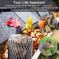 thumbnail image 3 of 4pcs Gutter Screen Leaf Catcher Gutter Guard Aluminum Gutter Guard Anti-Leaf, 3 of 5