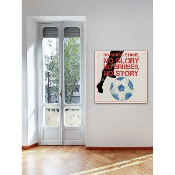 Marmont Hill "Sports Epigram I" Painting Print on Wrapped Canvas
