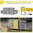 thumbnail image 3 of MEDEHOO Chicken Coop with 4 Nesting Boxes 67.3" Large Chicken House for 4 Adult Chickens Outdoor Hen Duck House Chicken Cage, 3 of 8