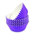thumbnail image 3 of Mombake Standard Foil Purple Cupcake Liners Muffin Baking Cups for Party and More, 100-Count, 3 of 7