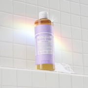 Dr. Bronners Magic Soap - Lavender - Pure-Castile Liquid Soap - 16 oz – for face, body wash, hands