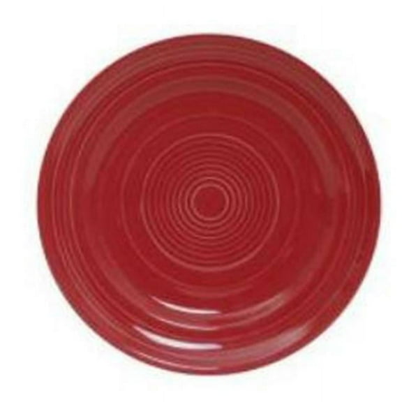 Tuxton Concentrix Cayenne Red 6-1/4-Inch Plate, Pack of 24