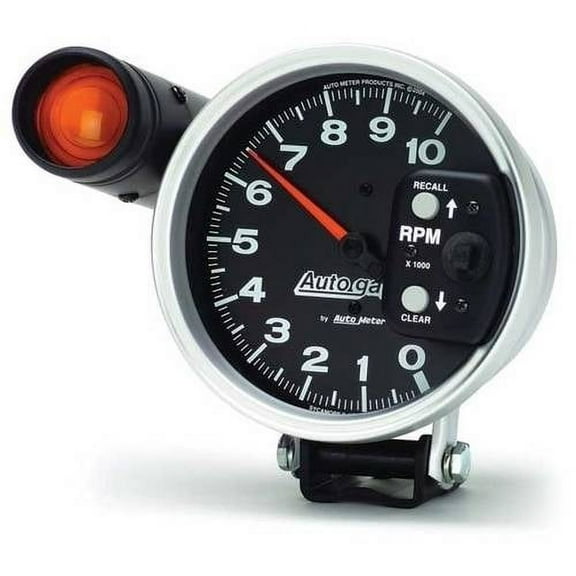 AUTO METER 233903 5IN TACH, 10,000 RPM, SHIFT-LITE IN SHIELD, AG