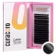 thumbnail image 1 of Extensiones de pestañas CURACORO Laser Flat Lash True Black C, CC, D Curl 7-15 mm, 1 of 9