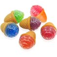 thumbnail image 1 of 6 Pcs Anti-Stress Ice Cream Toy, Anti-Stress Squeeze Toy, Stress Relief Ball Toy, Squishy Sensory Toy, Squeeze Ice Cream, Decompression Ball Toy (Random Color), 1 of 5