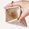 thumbnail image 5 of Leather Lipstick Case Travel Lipstick Bag Small Makeup Bag for Cosmetics Headphones Jewelry and Small Items Organizer, 5 of 7