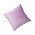 thumbnail image 4 of Seat Cushion Cover Solid Color Velvet Replacement Soft Decorative Reusable Zipper Sofa Pillow Case Accessories Light Purple 45x45cm, 4 of 9