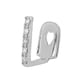 thumbnail image 3 of Oro Para Unisex, Boca De Cristal Ajustable Chapado En Oro Hip Hop Chapado En Cobre Boca Superior Diente Tapa Única Monstrate CE003156-02, 3 of 6