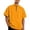 Orange, variant on Golf Shirts for Men Half Zipper Relaxed Fit Drop Shoulder Summer Tee Classic Breathable Comfortable Style Solid Top, 3XL