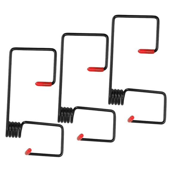 Phenofice Black Stainless Steel Wiper Arm Booster for Car, 3 Pieces, Heavy Duty Replacement Parts