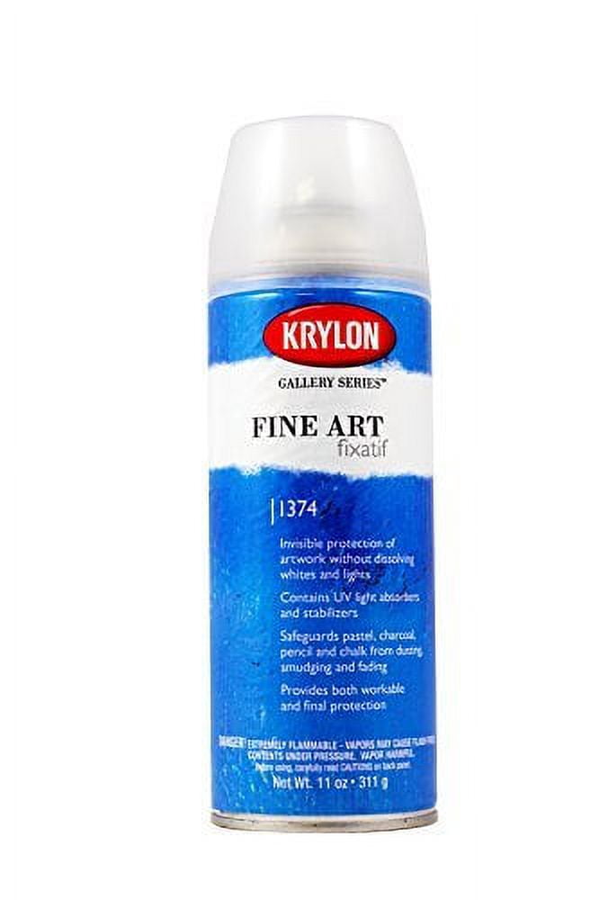 Krylon Pastel Premium Fine Art Fixatif, 11 oz. 