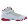 thumbnail image 2 of Nike Jordan 6 Rings V2 Mens Shoes Size 10, Color: White/Black/Silver, 2 of 5
