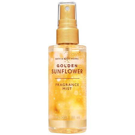 Bath and Body Works GOLDEN SUNFLOWER Travel Size Fine Fragrance Mist 3 Fluid Ounce