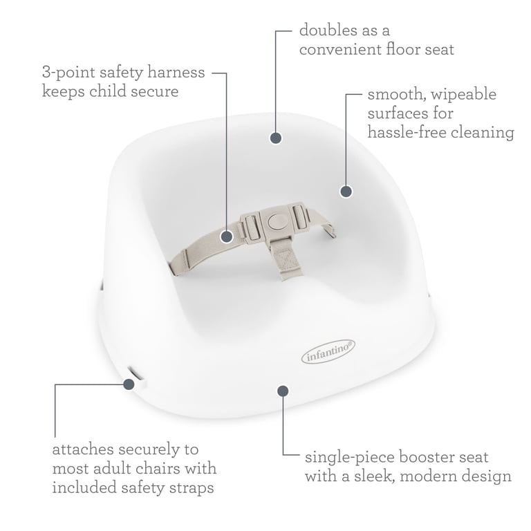 Infantino Simply Modern Booster Seat with 3-Point Harness photo 5