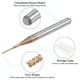 thumbnail image 4 of Extremo Molino CNC Enrutador Brocas Titanio Recubierto Tungsteno Carburo Fresado Cortador para PCB Plástico Fibra Madera 0,7 mm x 5 mm, 4 of 6
