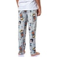 thumbnail image 4 of Naruto Shippuden Anime Men's Chibi Characters And Symbols Lounge Sleep Pajama Pants, 4 of 6