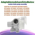 thumbnail image 5 of AHA75673404 Washer Drain Pump Assembly for Washing Machine Drain Pump Replace AP6978814 PS12748410, 5 of 5
