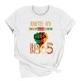 thumbnail image 4 of Simua T-Shirts Patriotiques pour Femmes Décontractés à Manches Courtes à Col Rond T-Shirt d'Été Décontracté Coupe Régulière, 4 of 5