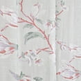 thumbnail image 5 of Linenwalas Natural Cotton Linen Semi-Sheer Curtains for Living Room 63 inch Length 2 Panels Set, Grommet Top, Semi Transparent Window Curtain Balance Privacy & Light (W-52xL-63 Inches /Vintage Print), 5 of 6