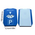 thumbnail image 3 of Temporizador de estacionamiento de automóviles Raspador de hielo | Quitanieves de parabrisas multifunción | Medidor de la banda de rodadura del neumático | Escobilla de goma duradera ABS | Dial de, 3 of 3