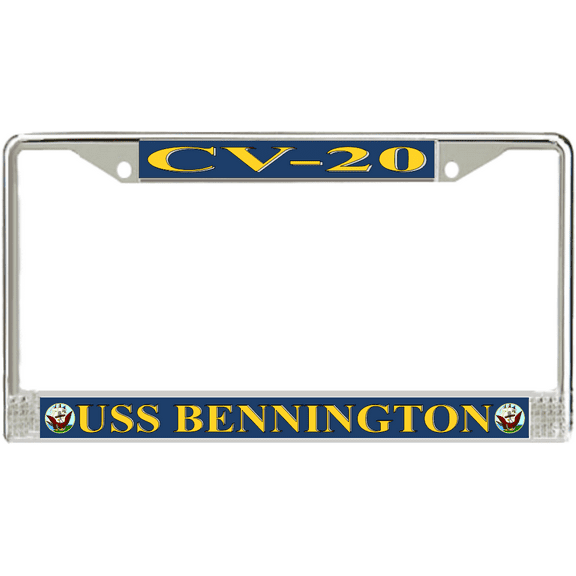 USS Bennington CV-20 License Plate Frame