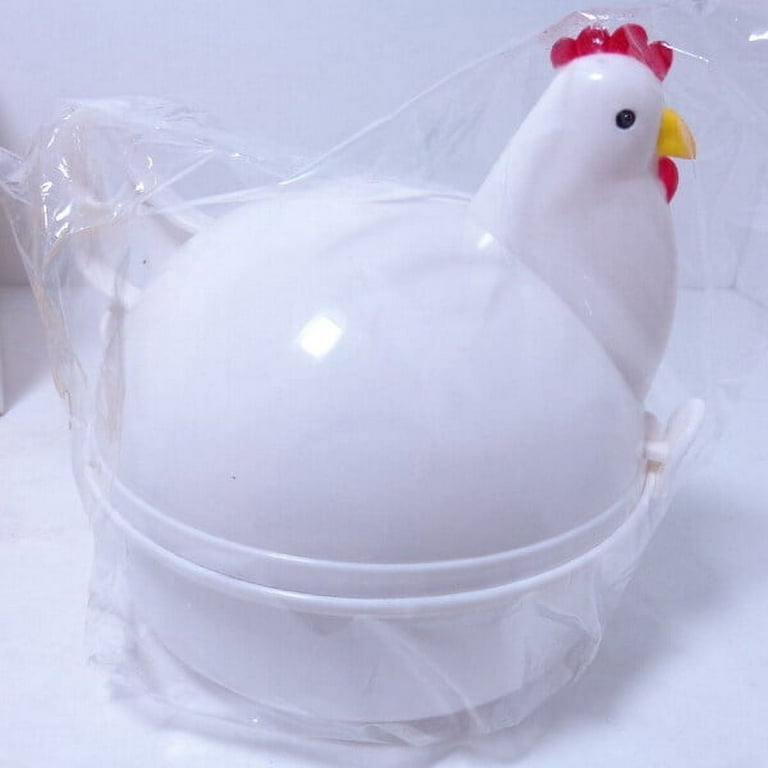 New Fun Chicken Shaped Egg Boiler Steamer Food Grade Plastic 4 Hole Egg  Holder For Kitchen Cooking Tool Accessories - Egg Tools - AliExpress