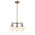 thumbnail image 2 of Innovations Lighting 207 Small Oxford Small Oxford 3 Light 20" Wide Chandelier - Black, 2 of 2