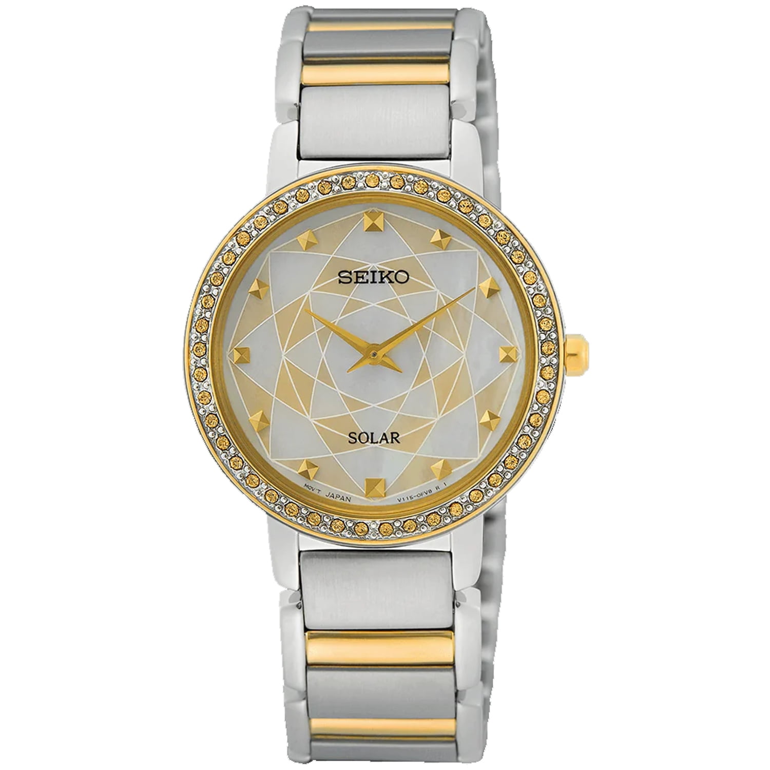 SEIKO solarソーラー　時計 Seiko Men's SSC487 Prospex Solar World Time Black Dial Steel