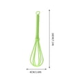 thumbnail image 6 of Beautynvta 3 Pcs Plastic Whisk, Non Scratch Whisk for Cooking, Non-Stick Cookware, Milk and Egg Beater Blender, 7'' Balloon Whisks for Whisking, Cooking, Baking, Beating, Frothing & Stirring, 6 of 8