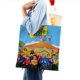 thumbnail image 4 of The Wiggles Bolso de tela con estampado de lienzo para mujer, bolsa de compras reutilizable y estética, con cremallera interior, regalo para mujer,38*45cm., 4 of 6