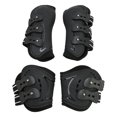 thumbnail image 3 of 4Pcs Horse Leg Guard, Anti Slip Horse Front Hind Leg Boots Adjustable Open Front Design Horse Boots Protection Boots Leg Warp Tendon Boots For Horse Riding Equestrian Equipment, 3 of 8