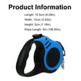 thumbnail image 2 of Mobutofu Rope Slip Leads for Dogs with Rectangular Shell Adjustable Length 1Set, 2 of 5