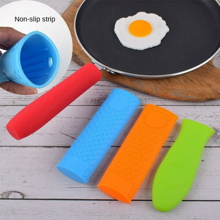 Non-Slip Silicone Handle Cover Pot Handle Holder Cookware Part