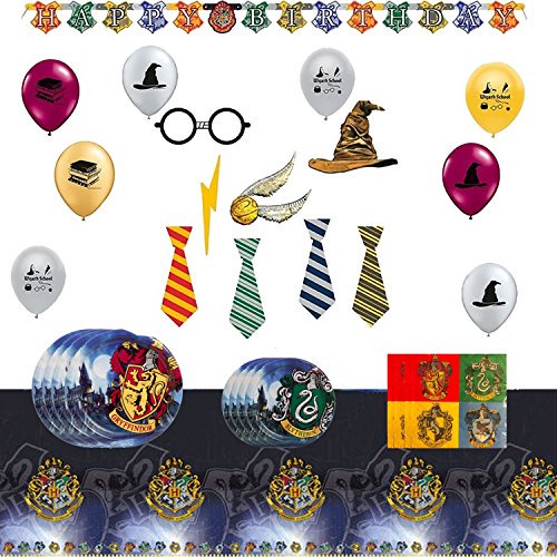 Harry Potter Party Supply Deluxe Kit and Room Decorating